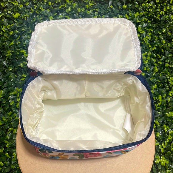 🎉❤️ NEW Sunflowers Floral Multicolor Cosmetic Case Makeup Bag - Picture 3 of 4